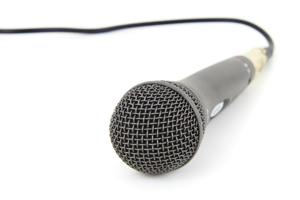 Mikrophon für Karaoke